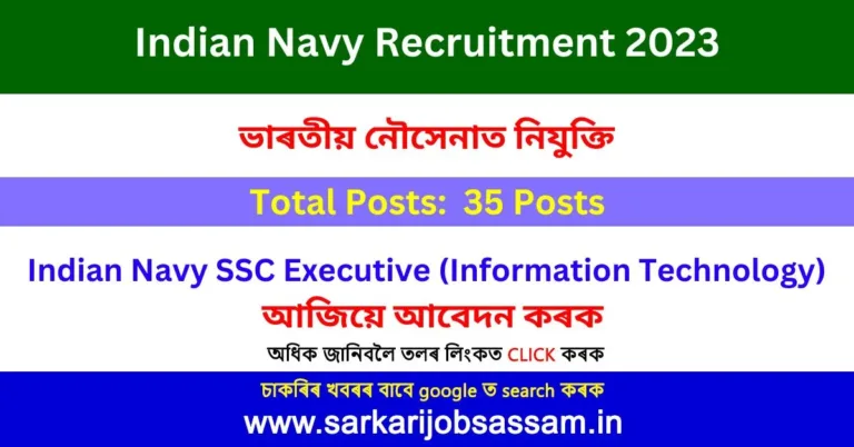 Indian Navy Recruitment 2023