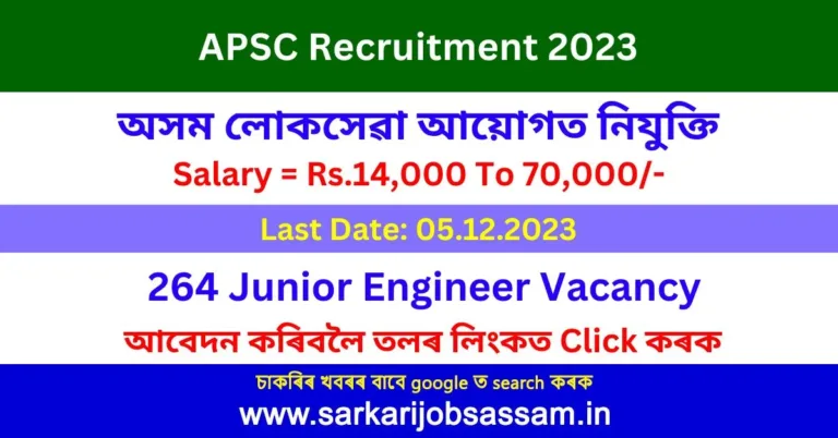 APSC Recruitment