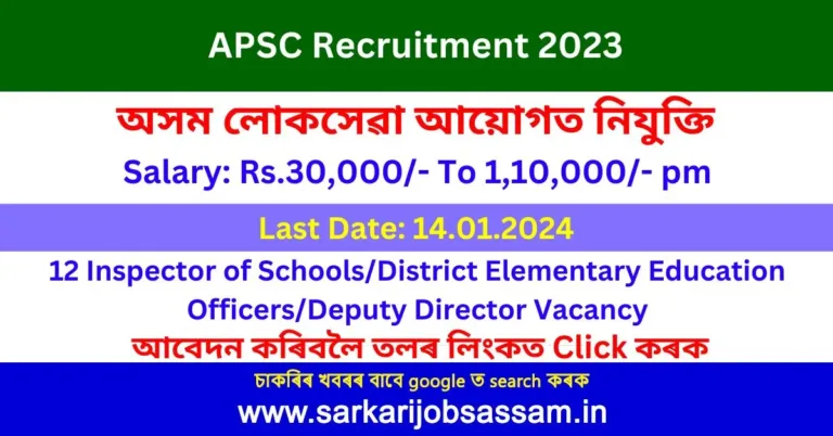 APSC Recruitment