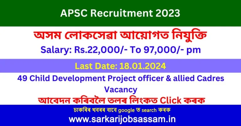 APSC Recruitment