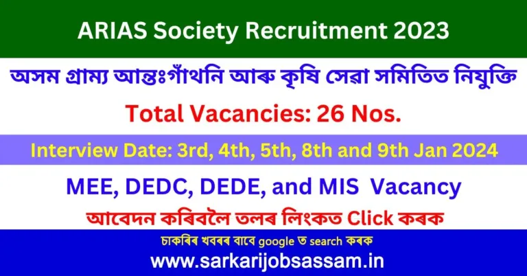 ARIAS Society Recruitment