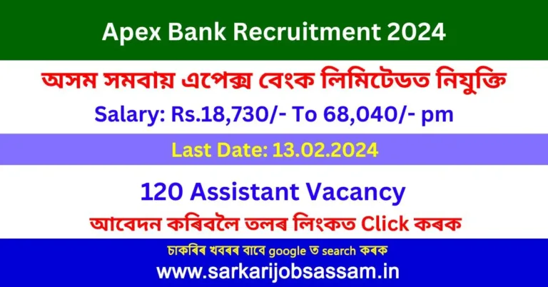 Apex Bank Recruitment