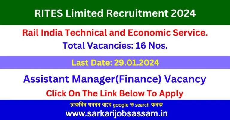 RITES Limited Recruitment