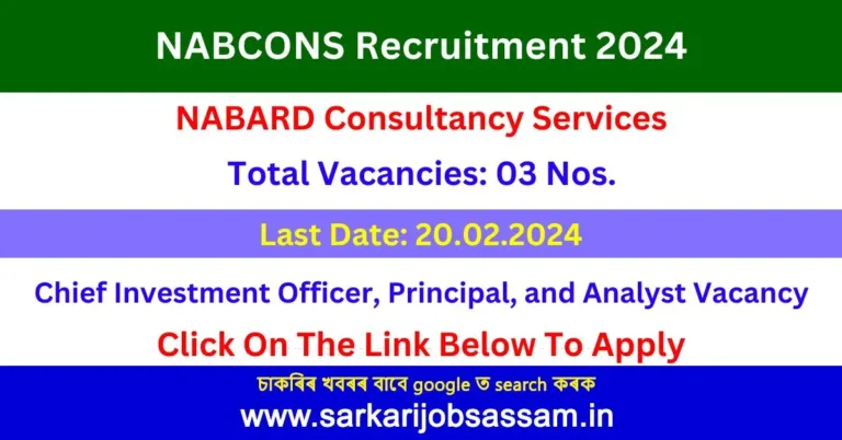 NABCONS Recruitment