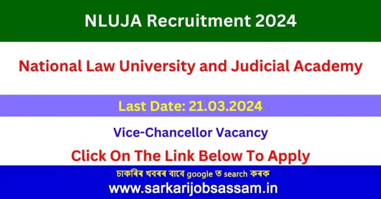 NLUJA Recruitment