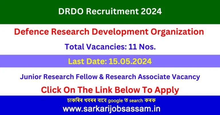 DRDO Recruitment 2024