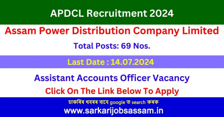 APDCL Recruitment 2024